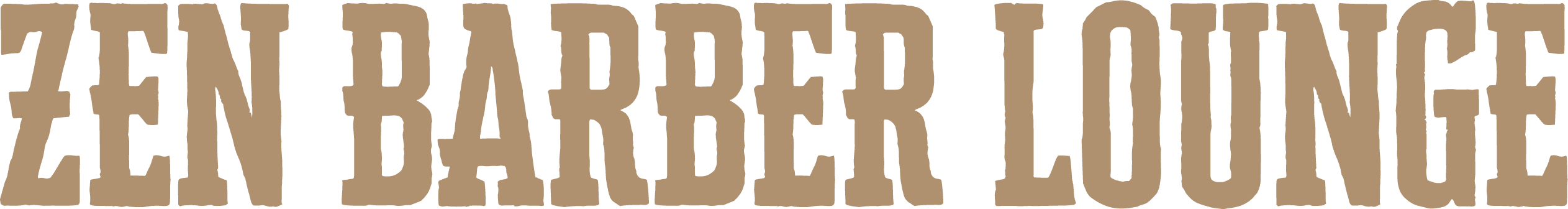 Zen Barber Lounge wordmark