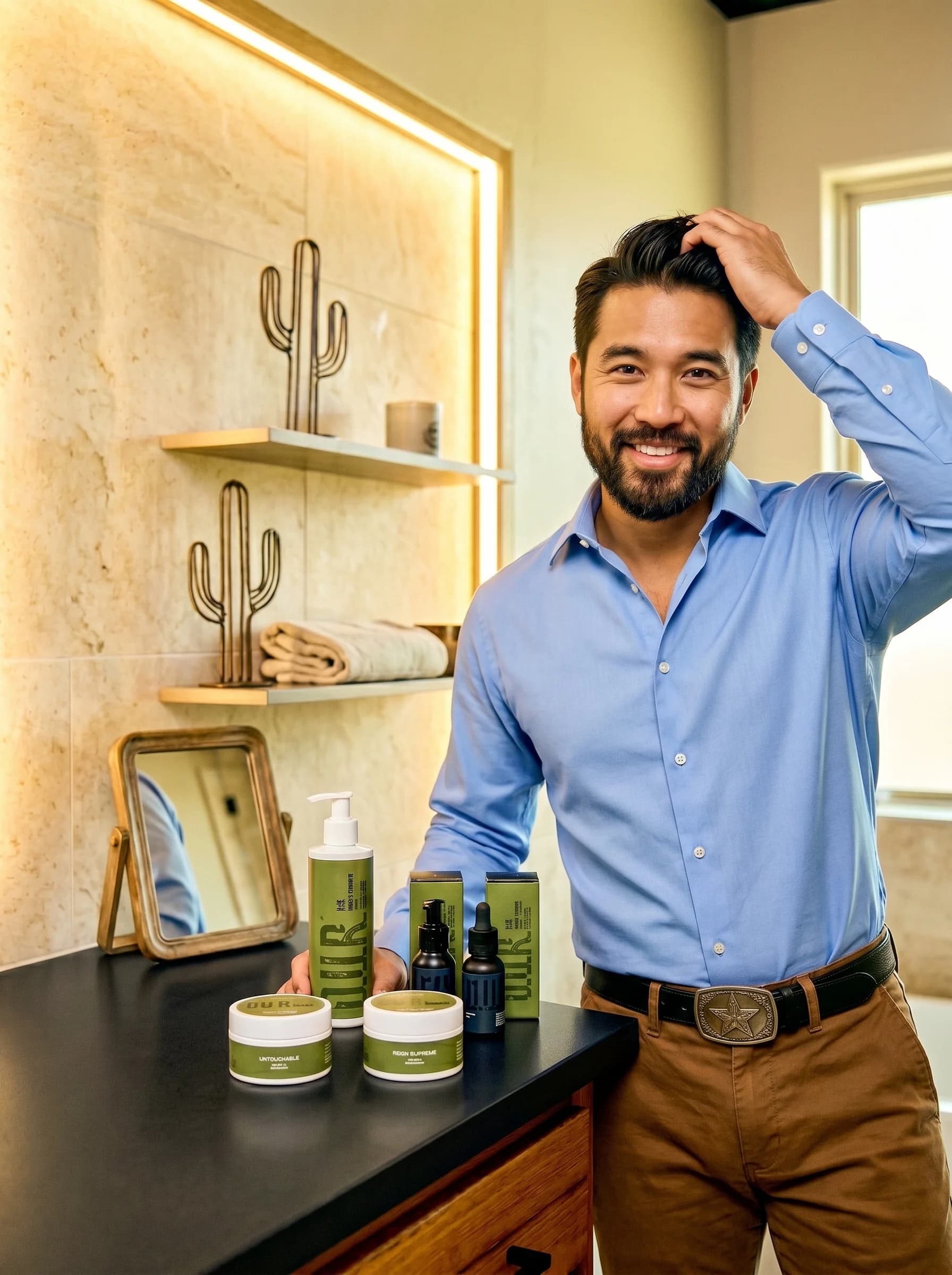 Hair styling products