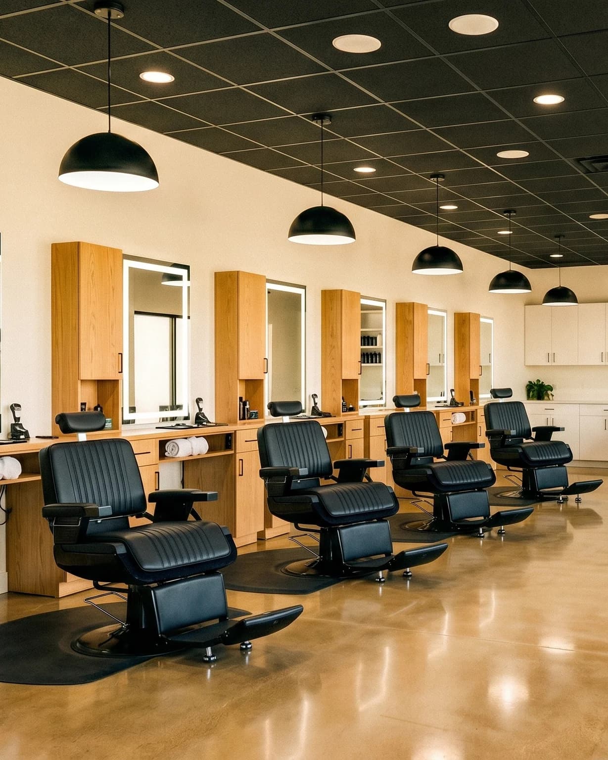 Zen Barber Lounge — designed with intention